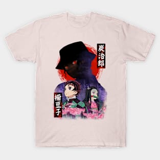 Demon slayer nezuko and tanjiro T-Shirt